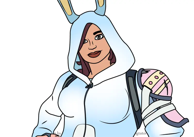 how to draw miss bunny penny from fortnite - fortnite character png bunny