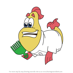 How to Draw Clyde from Freddi Fish
