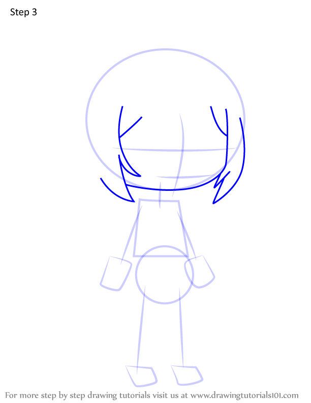 How to Draw Lucas Lee from Gacha Life (Gacha Life) Step by Step