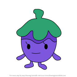 How to Draw Terong from Garden Story