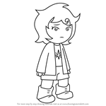 How to Draw Joey Claire from Hiveswap