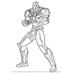 How to Draw Cyborg from Injustice - Gods Among Us