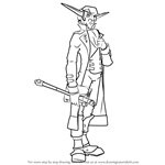 How to Draw Count Veger from Jak and Daxter