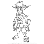 How to Draw Jak from Jak and Daxter