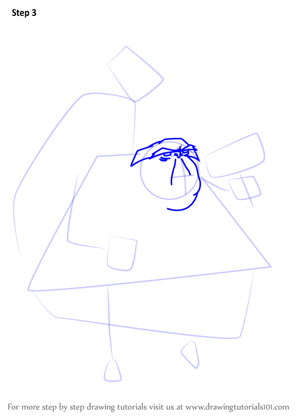 How to Draw Krew from Jak and Daxter (Jak and Daxter) Step by Step