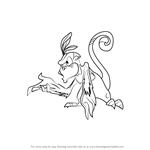 How to Draw Pecker from Jak and Daxter