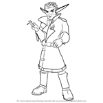 How to Draw Razer from Jak and Daxter