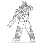 How to Draw Mael Radec from KillZone