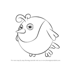How to Draw Big Birdee from Kirby