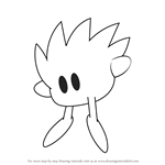 How to Draw Efreeti from Kirby