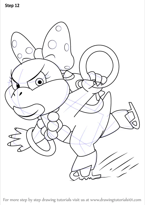 Download Step by Step How to Draw Wendy O. Koopa from Koopalings ...