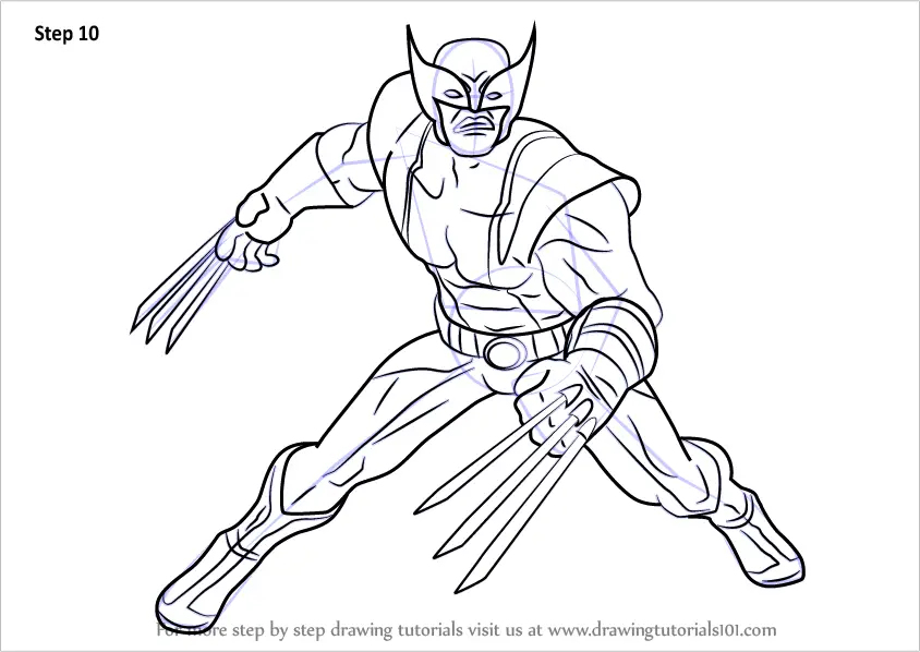 Learn How to Draw Wolverine from MARVEL Contest of Champions (Marvel