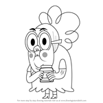 How to Draw Bertha from Grojband