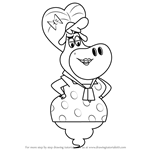 How to Draw Bessy from Grojband