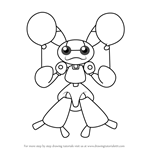 How to Draw Rappy from Medabots