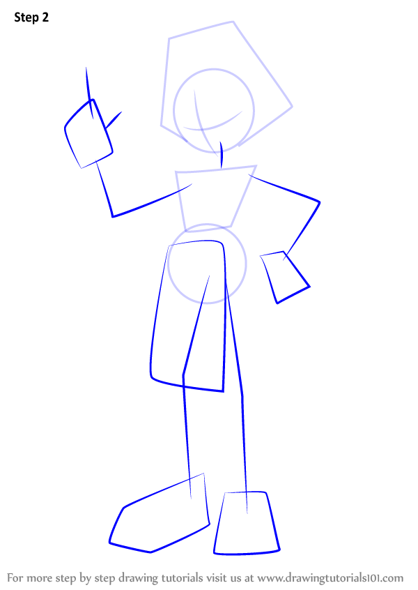 How to Draw Twinkle from Medabots (Medabots) Step by Step