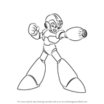 How to Draw Mega Man X from Mega Man Zero