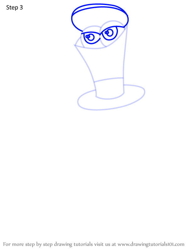 How to Draw Dr. Strangeglove from Moshi Monsters (Moshi Monsters) Step