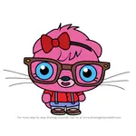 How to Draw Geeky Poppet from Moshi Monsters