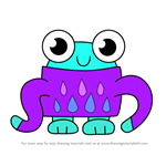 How to Draw Linton from Moshi Monsters