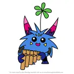 How to Draw Little Bad Bill from Moshi Monsters