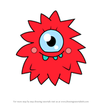 How to Draw Lurgee from Moshi Monsters