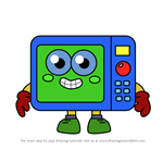 How to Draw Micro Dave from Moshi Monsters
