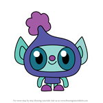How to Draw Pizmo from Moshi Monsters