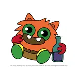 How to Draw Roland Jones from Moshi Monsters