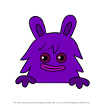How to Draw Stacey Grace from Moshi Monsters
