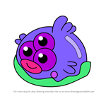 How to Draw Trixie from Moshi Monsters