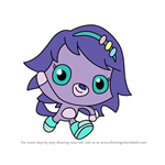 How to Draw Zaffi from Moshi Monsters