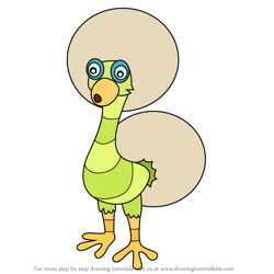 How to Draw Dandidoo from My Singing Monsters