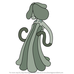 How to Draw Fluoress from My Singing Monsters