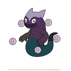 How to Draw Ghazt from My Singing Monsters