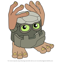 How to Draw Noggin from My Singing Monsters