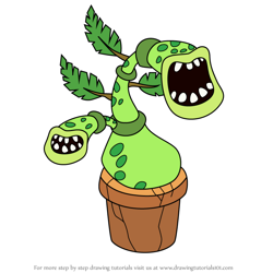 How to Draw Potbelly from My Singing Monsters