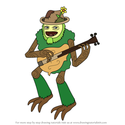 How to Draw Shugabush from My Singing Monsters