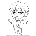 How to Draw Creamroll Guest from Mystic Messenger