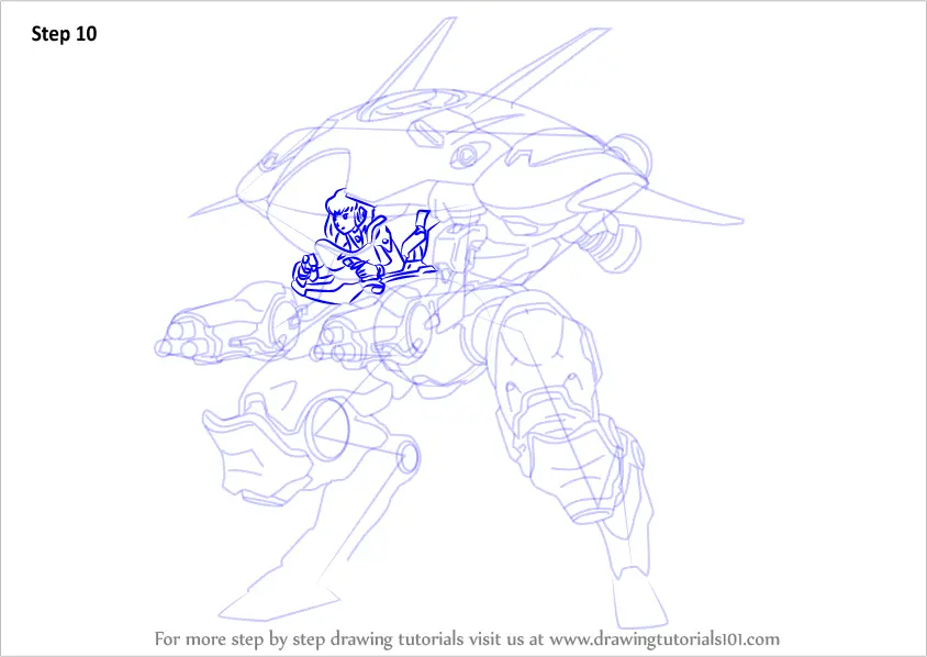 Learn How to Draw from (Overwatch) Step by Step : Drawing Tutorials