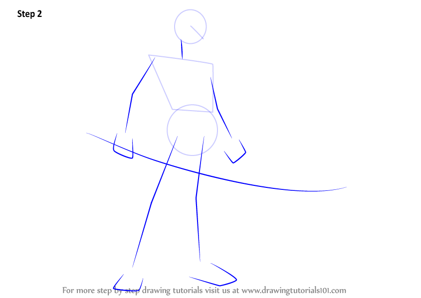 Learn How To Draw Genji From Overwatch Overwatch Step By Step