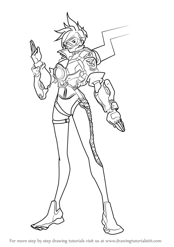 20+ Inspiration How To Draw Overwatch Tracer