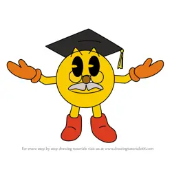 How to Draw Professor Pac-Man from Pac-Man