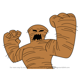 How to Draw Dust Devil from Pajama Sam