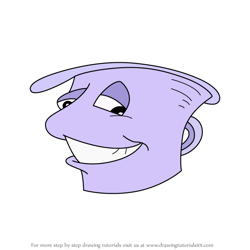 How to Draw Measuring Cup from Pajama Sam