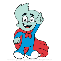 How to Draw Pajama Sam from Pajama Sam