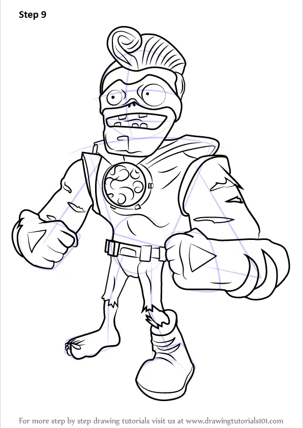 Learn How to Draw Super Brainz from Plants vs. Zombies ...