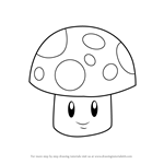 How to Draw Sun-shroom from Plants vs. Zombies