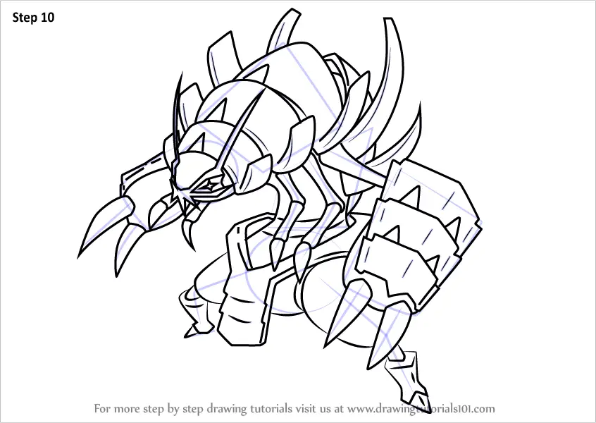 Learn How to Draw Golisopod from Pokemon  Sun and Moon 