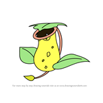 How to Draw Victreebel from Pokemon GO